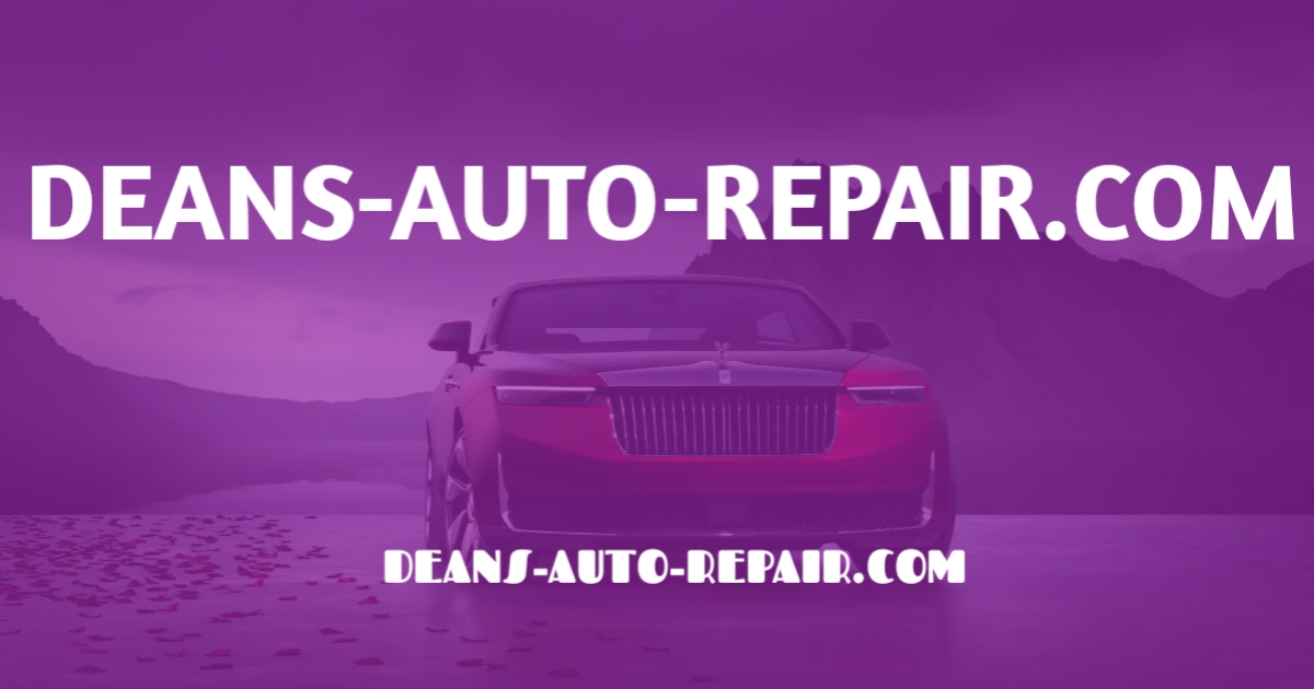 Dean’s Auto Repair and roadside service logo